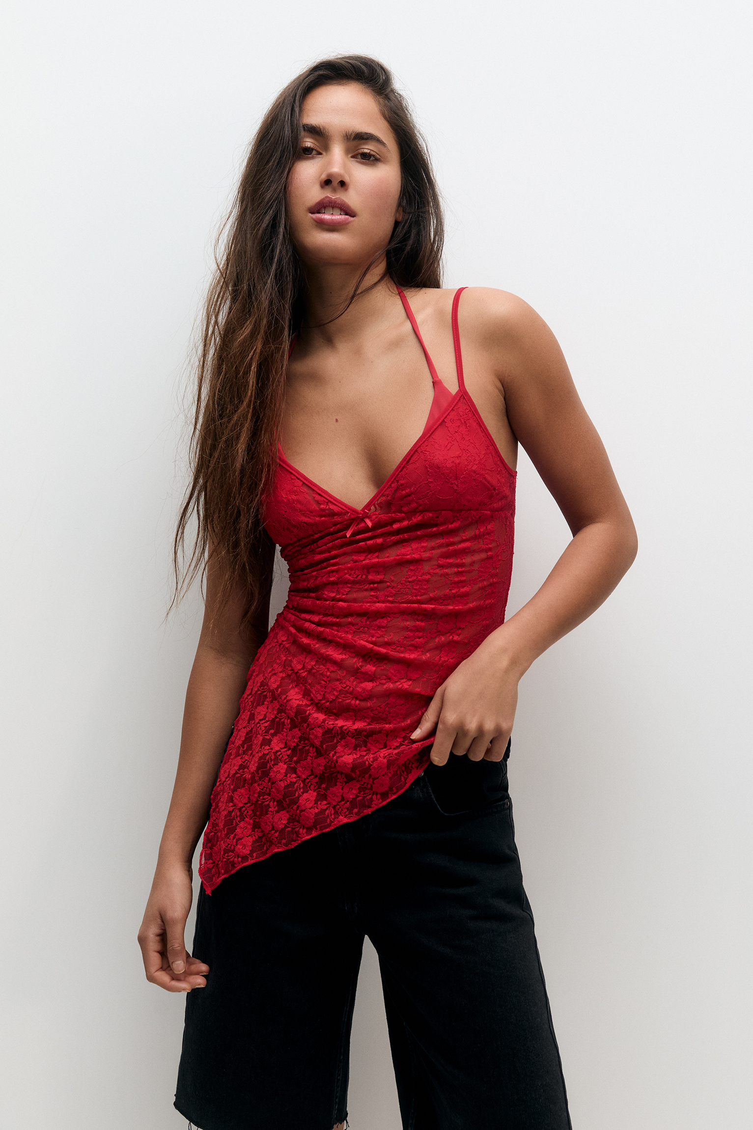 Party - Tops & bodysuits - Clothing - Woman - PULL&BEAR Republic