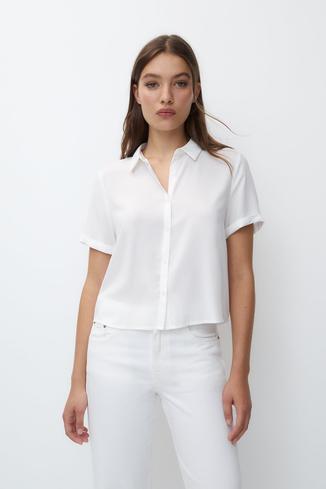 Top corto de rejilla para mujer, camiseta negra transparente, Camisetas  básicas holgadas, camisa de manga larga