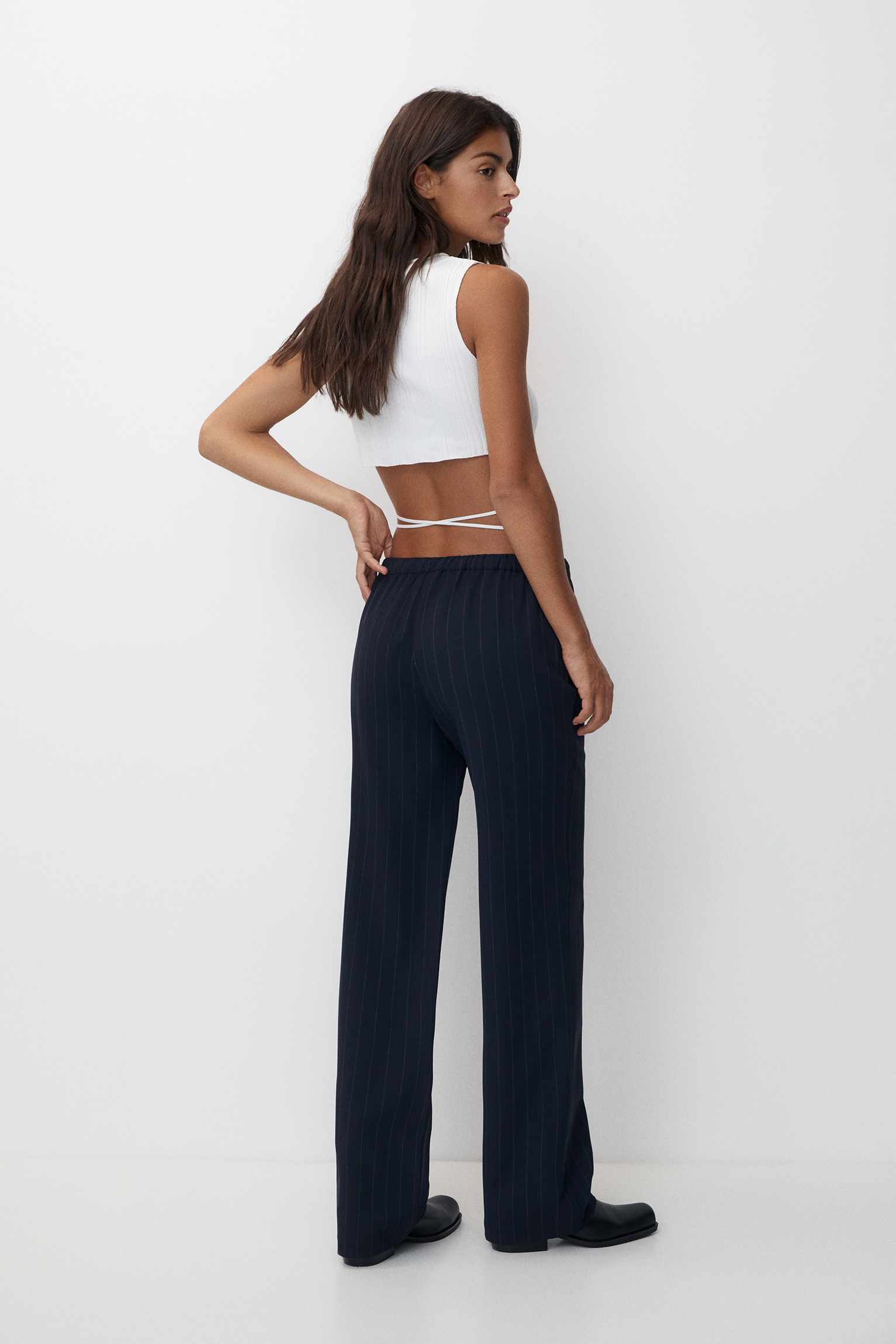 Flowing trousers with vents - contains viscose ECOVEROTM | Fashion, Latest  fashion trends, New outfits