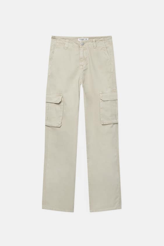 WORK IDEA Pantalón de trabajo para hombre con bolsillos Oxford