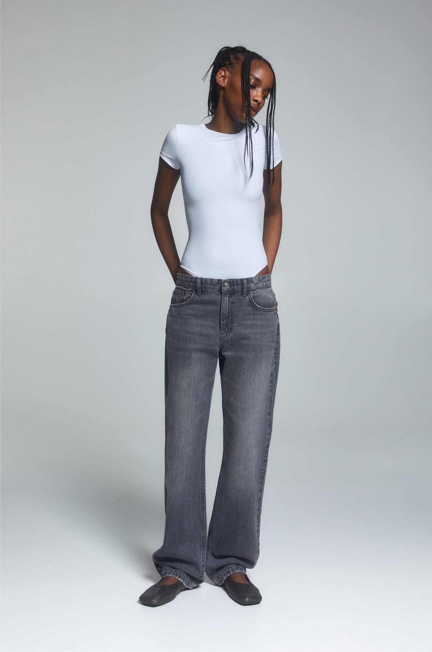 Straight - Jeans Kleidung - Damen - Switzerland PULL&BEAR 