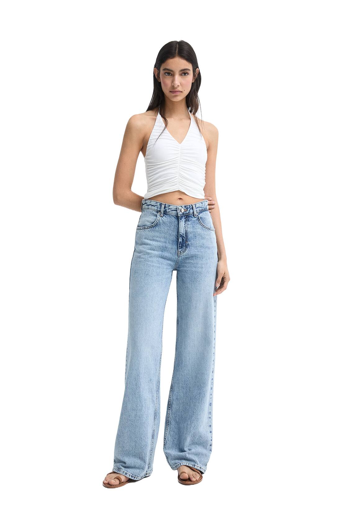 Wide-leg Jeans for Woman