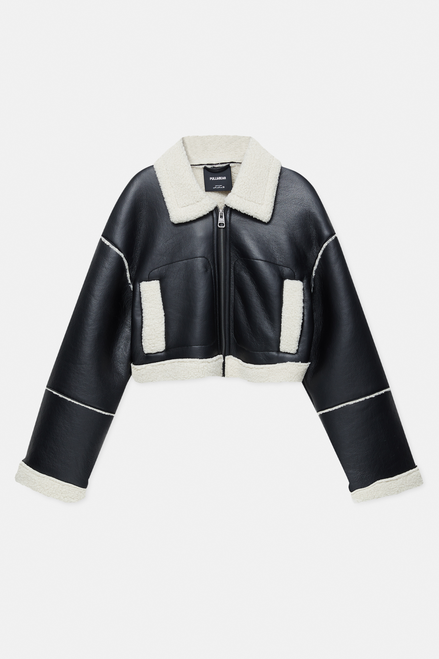 Double-faced leather-effect jacket - Women | Mango USA