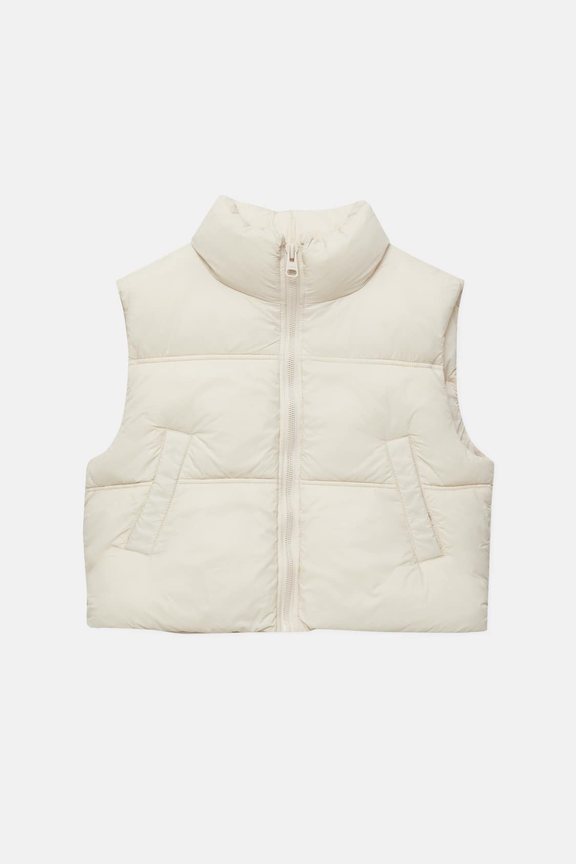 H&M MAMA Hooded Puffer Vest
