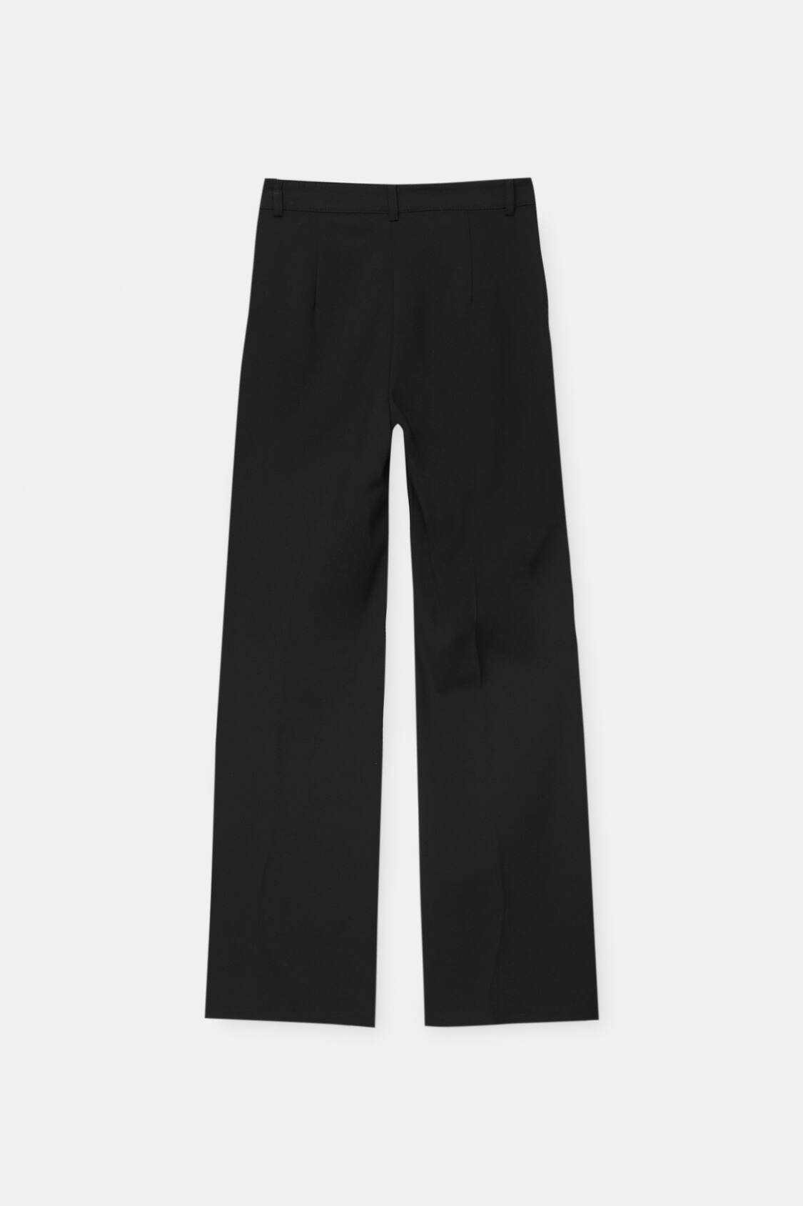 Seam Detail Flared Tailored Trouser