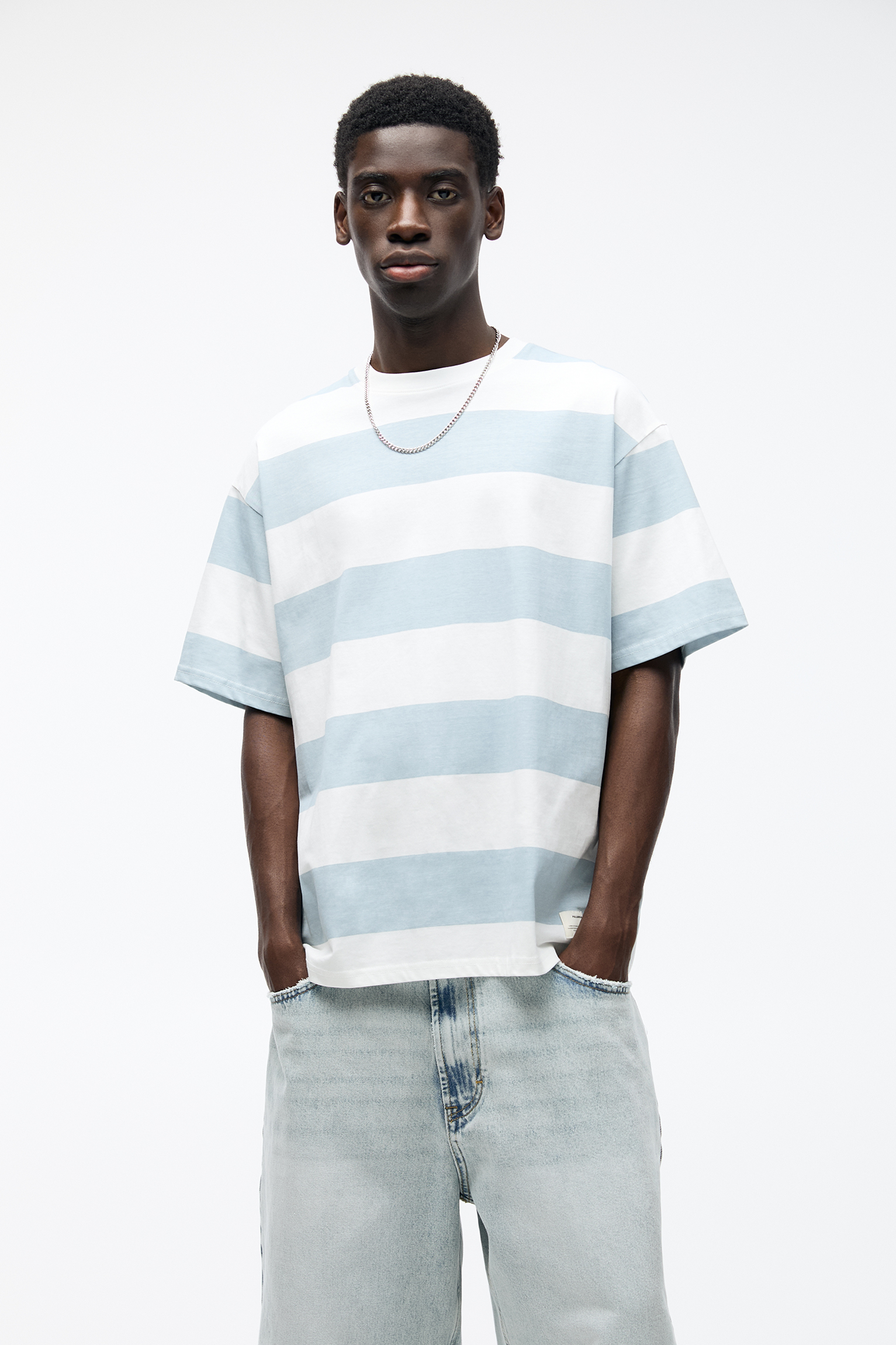 wide stripe t shirt