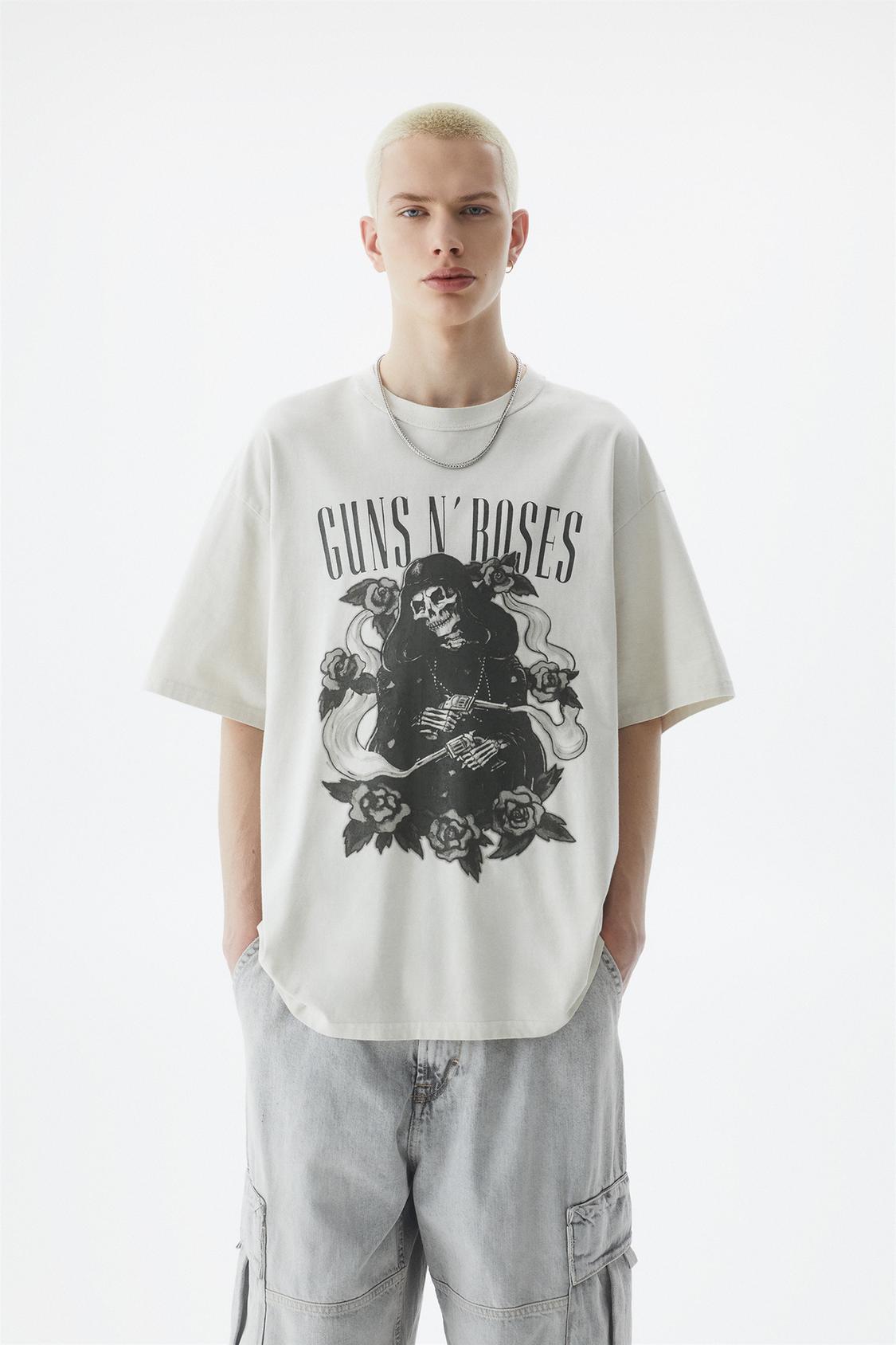 Denim and Guns N' Roses T-Shirt