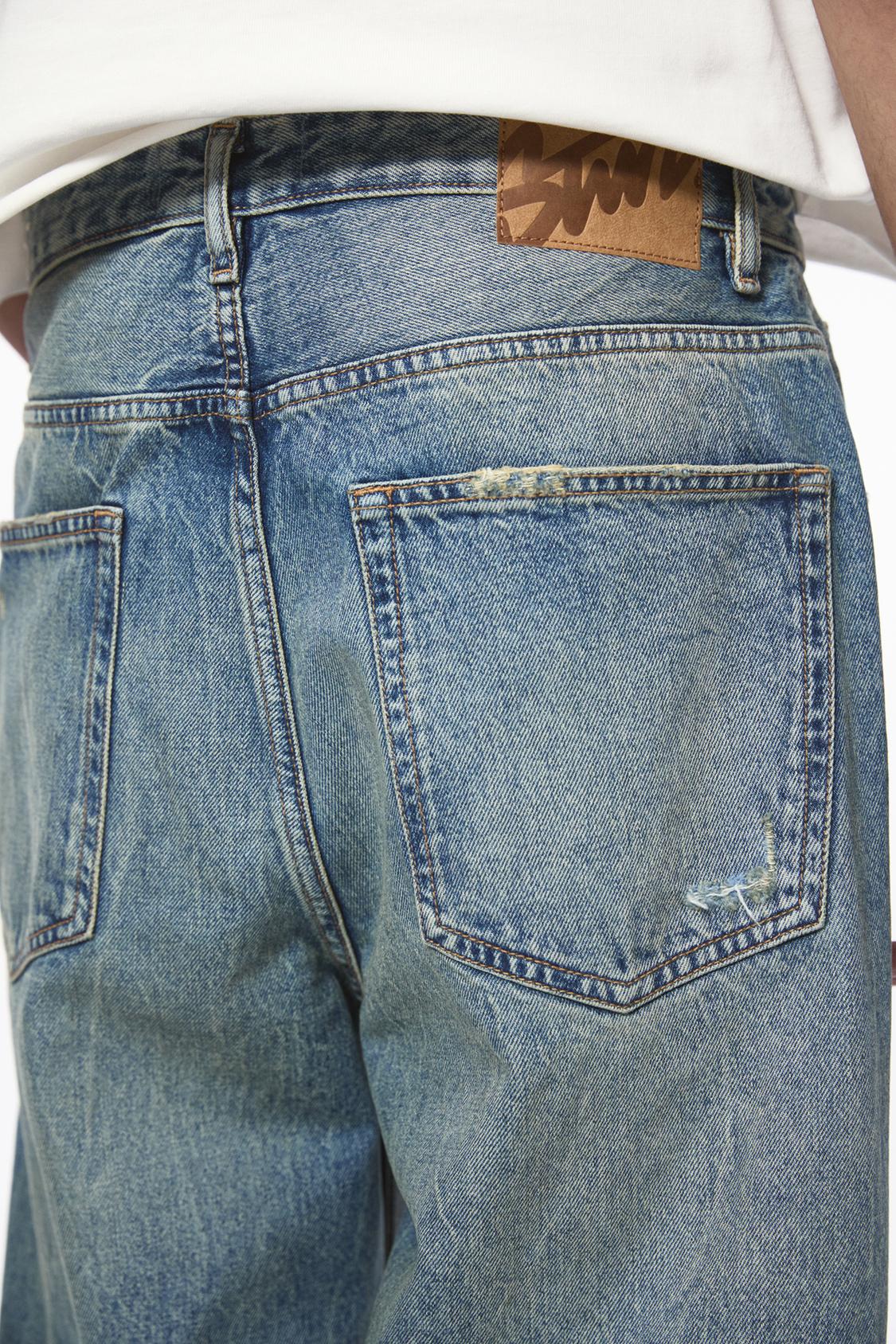 Baggy jeans with ripped details - pull&bear