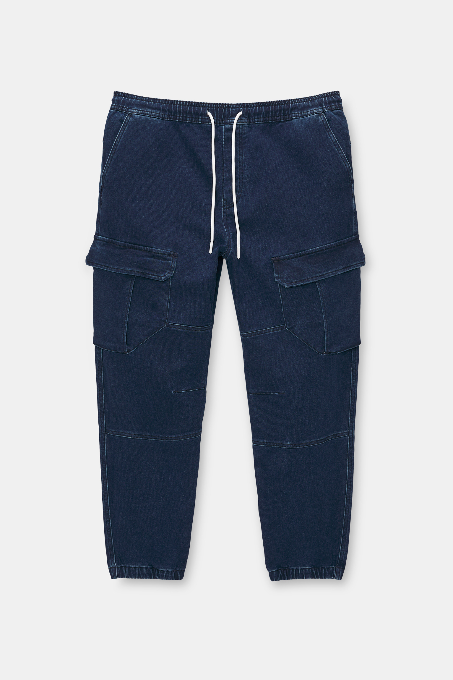 Soft-knit cargo jeans - PULL&BEAR