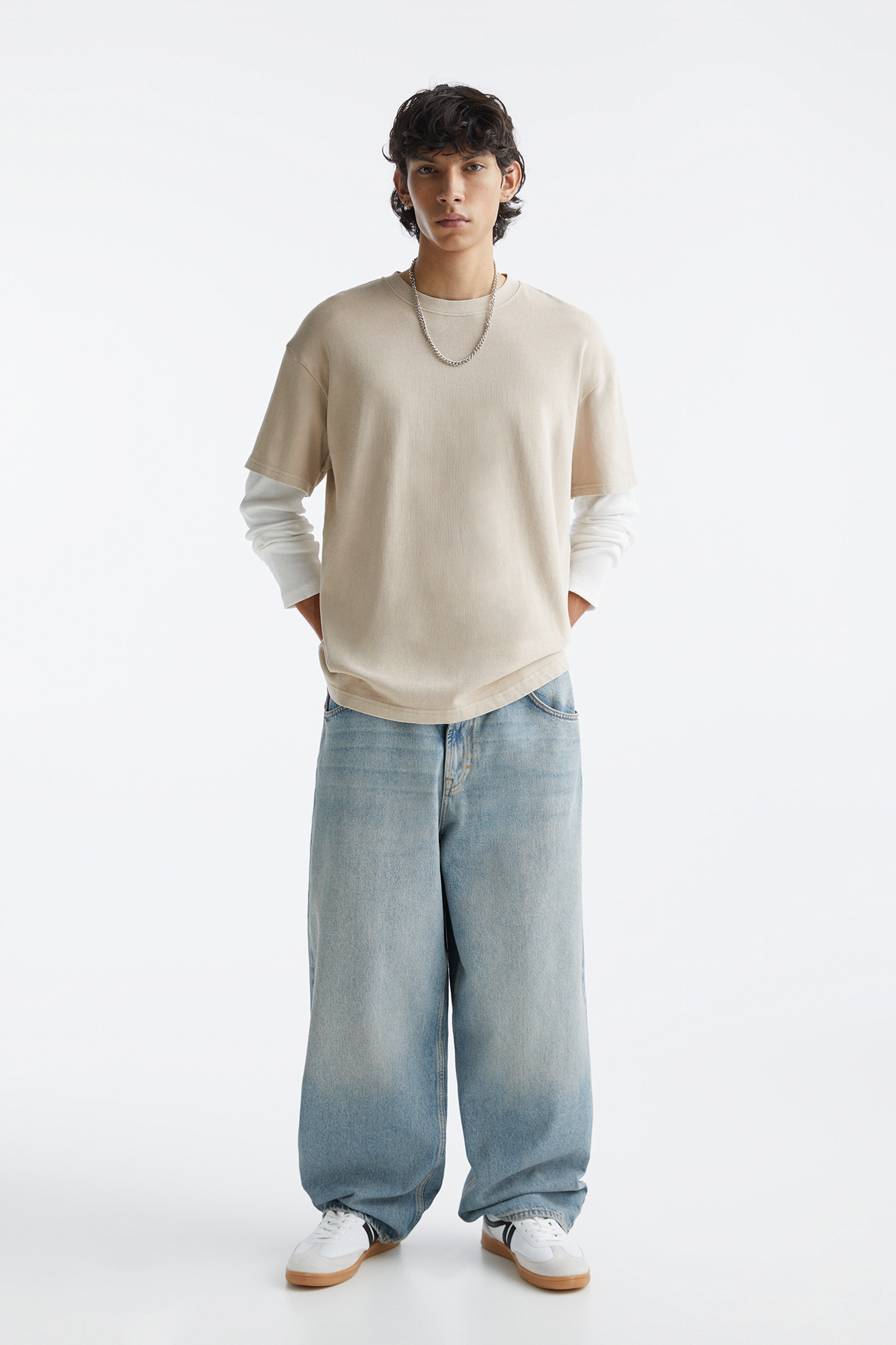 Baggy skater jeans - PULL&BEAR