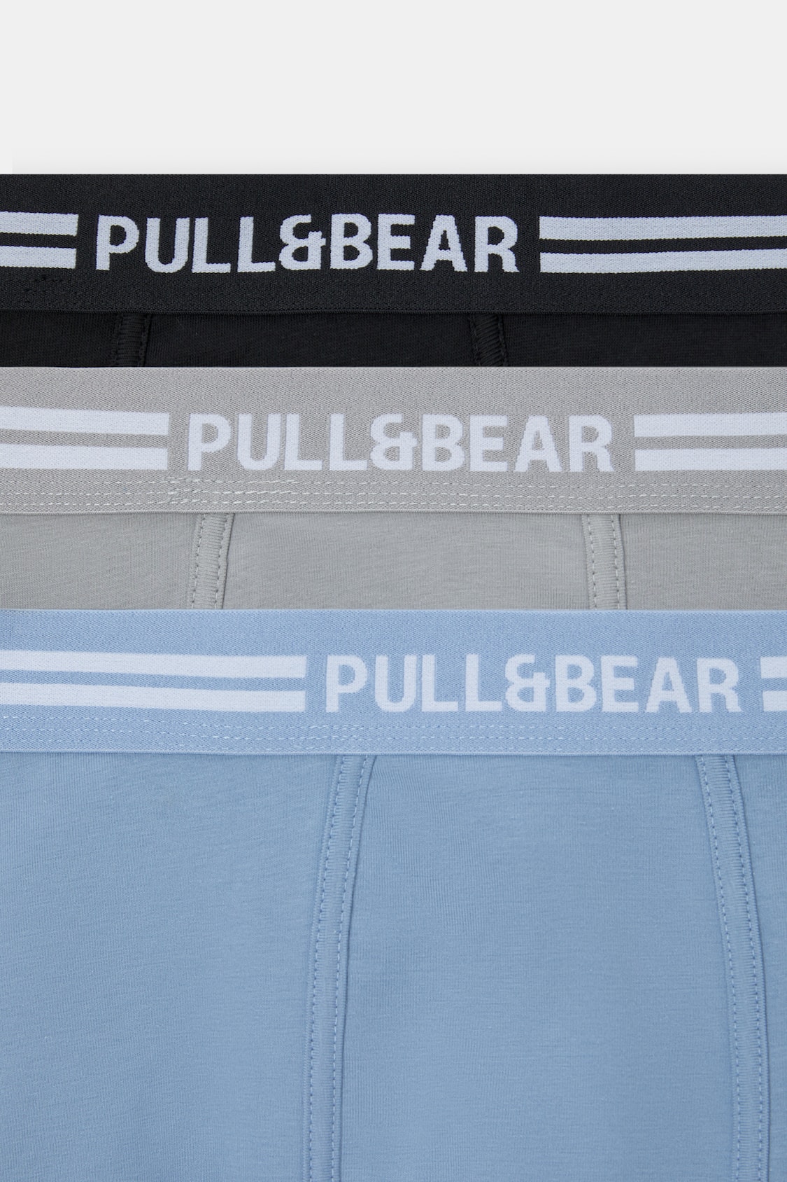 Pack of 3 double striped boxers - PULL&BEAR