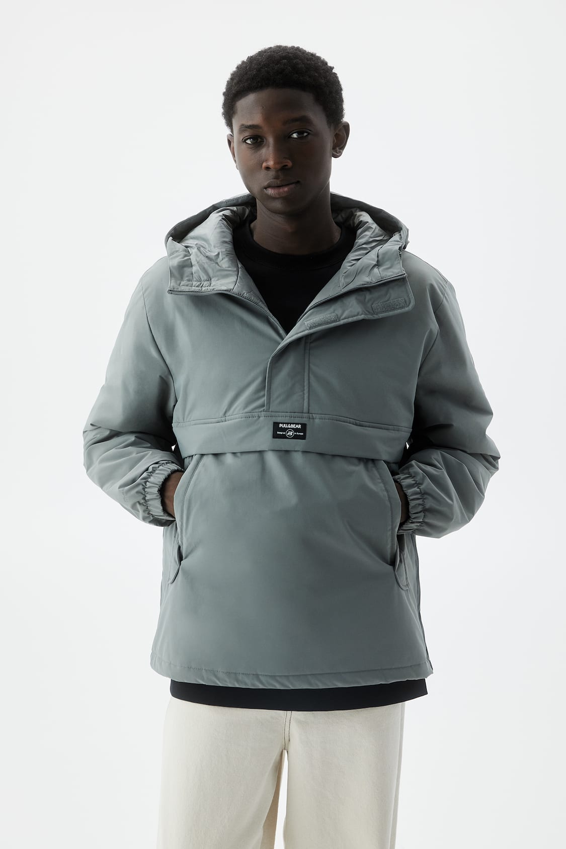 Anorak - Coats & jackets - Clothing - Man - PULL&BEAR Spain