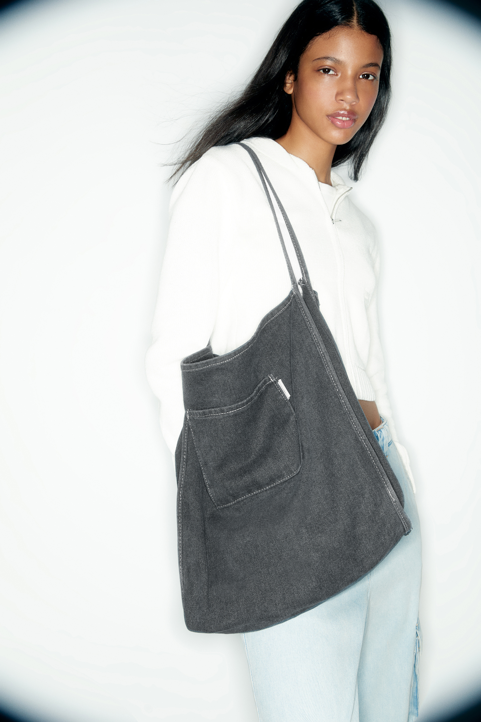 Pull and bear tote bag Clearance