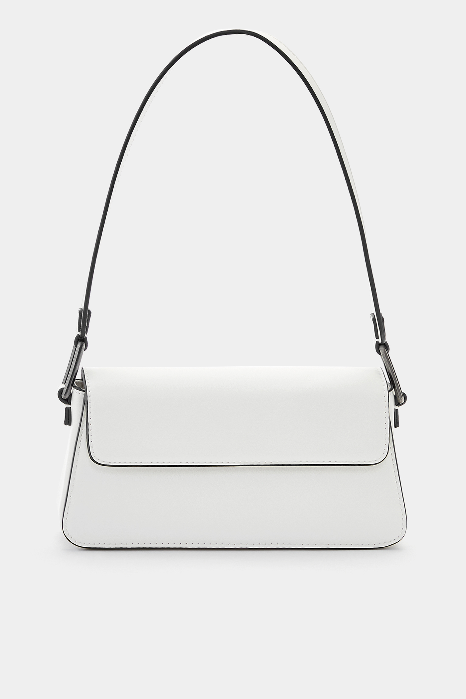 Shoulder bag with flap - pull&bear
