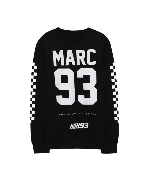sudadera marc marquez pull and bear