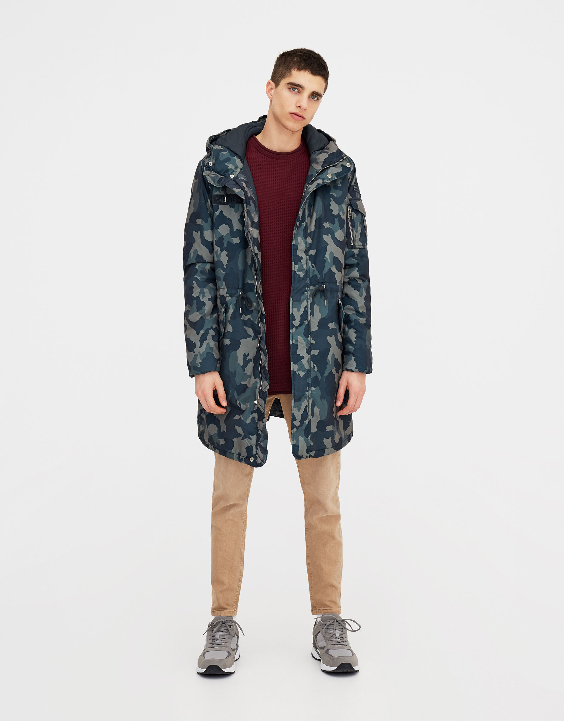 Men's Coats and Jackets PreAutumn Collection 2017 PULL&BEAR