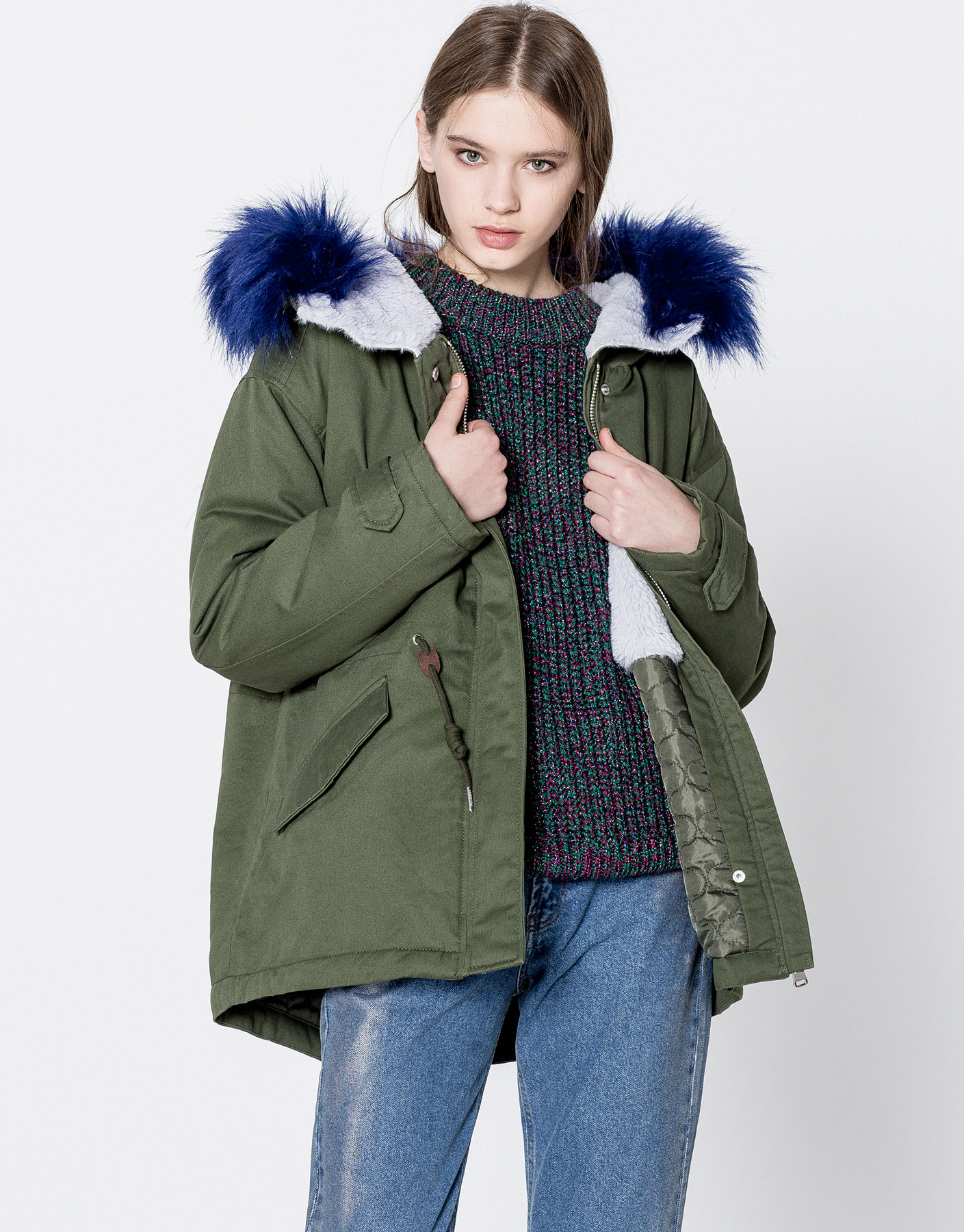 Manteaux et Blousons pour femme PULL&BEAR PrintempsÉté 2017