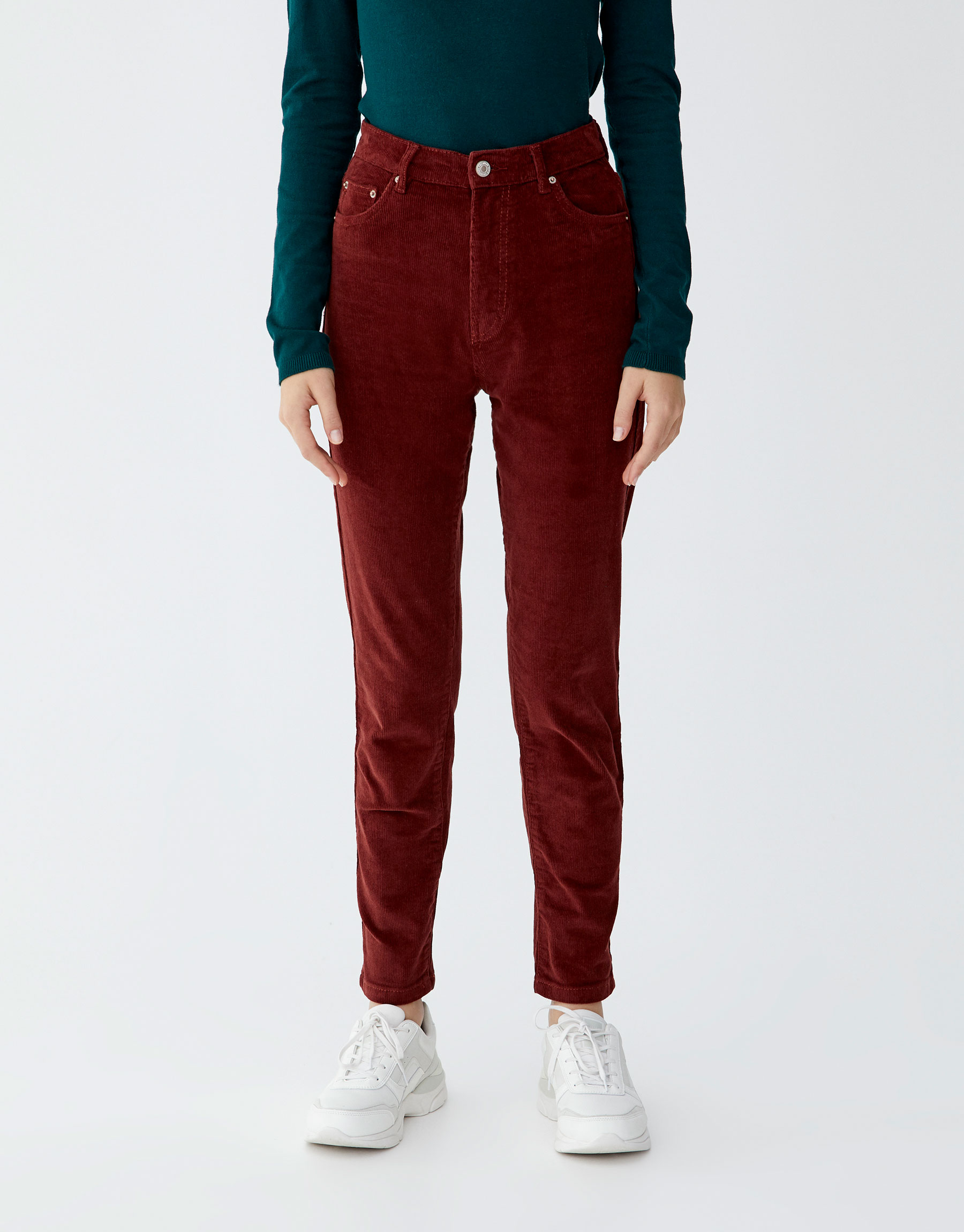 pull and bear corduroy pants