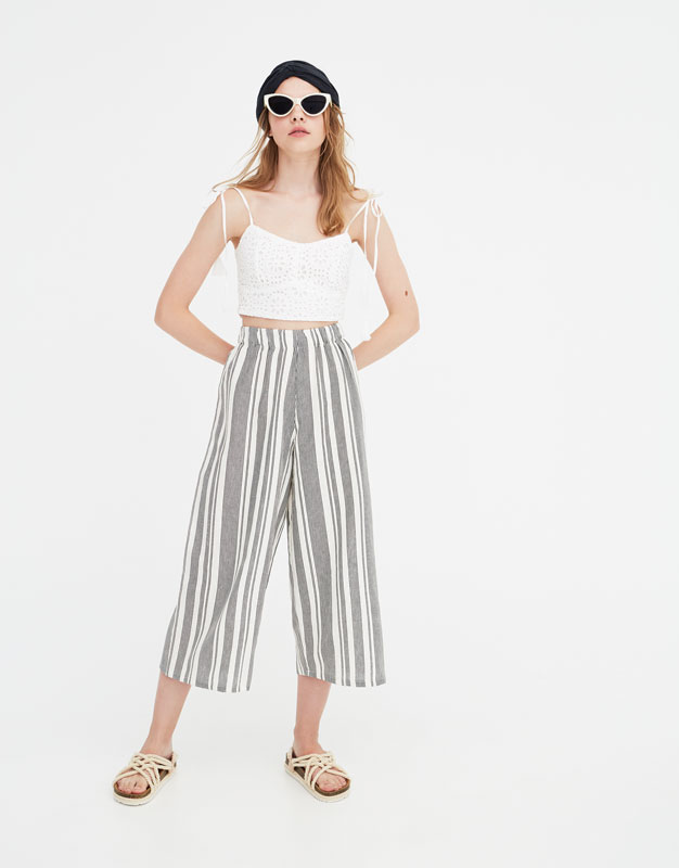 jupe culotte pull and bear