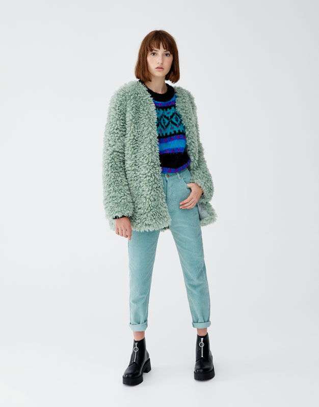 pull and bear corduroy pants