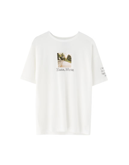 Men's Printed T-shirts - Spring Summer | PULL&BEAR