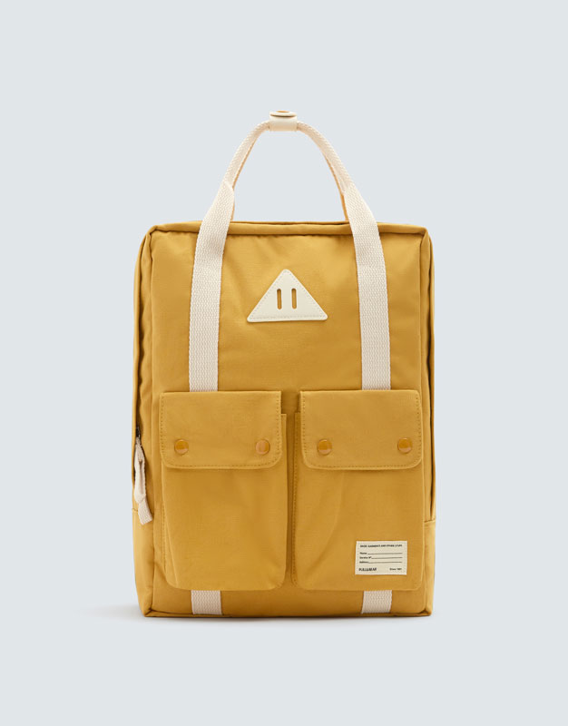 pull and bear school backpack