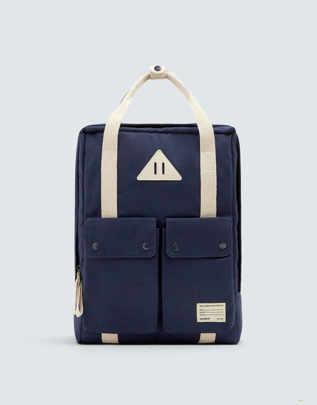 pull and bear school backpack