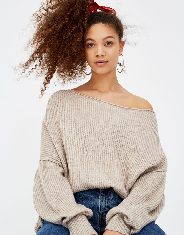 Soft-Touch Pullover , SAND MELIERT