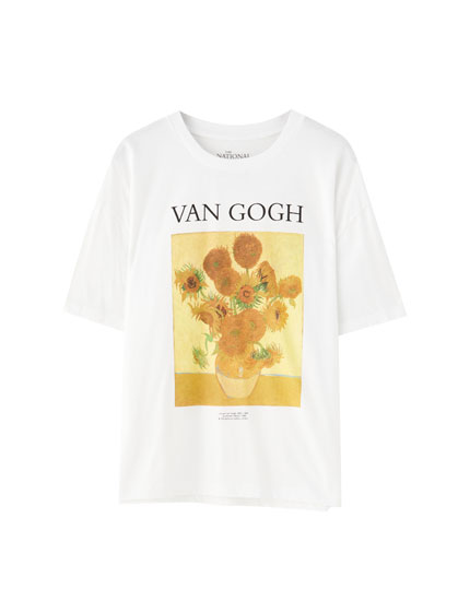 Fabrics monthly pull and bear t shirt van gogh wear companies