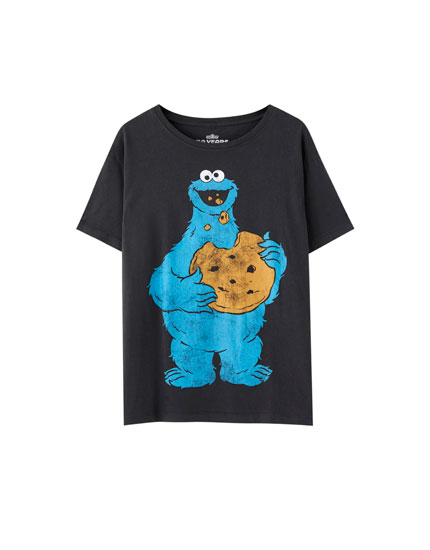 cookie monster t shirt