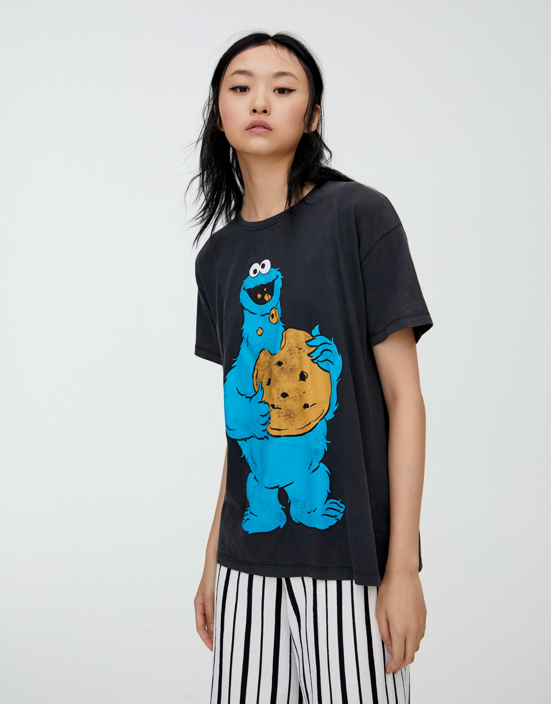 zara cookie monster shirt - OFF-60% Shipping