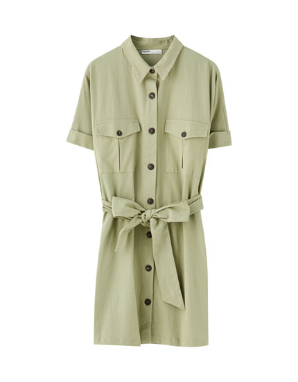 robe vero moda jaune