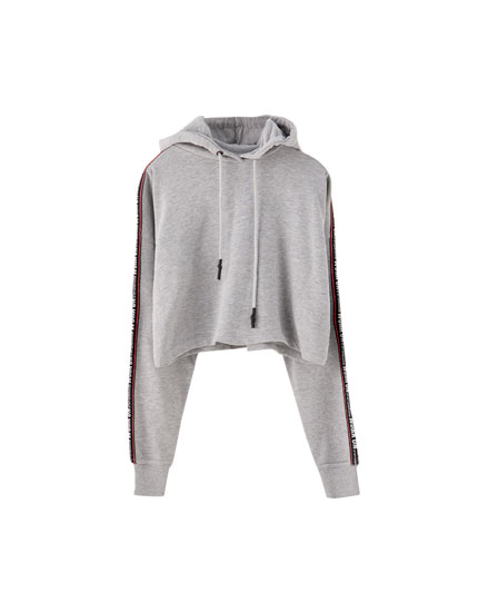 Agora Hollister Crop Boyfriend Poylober Gynaikeia Aspra Online