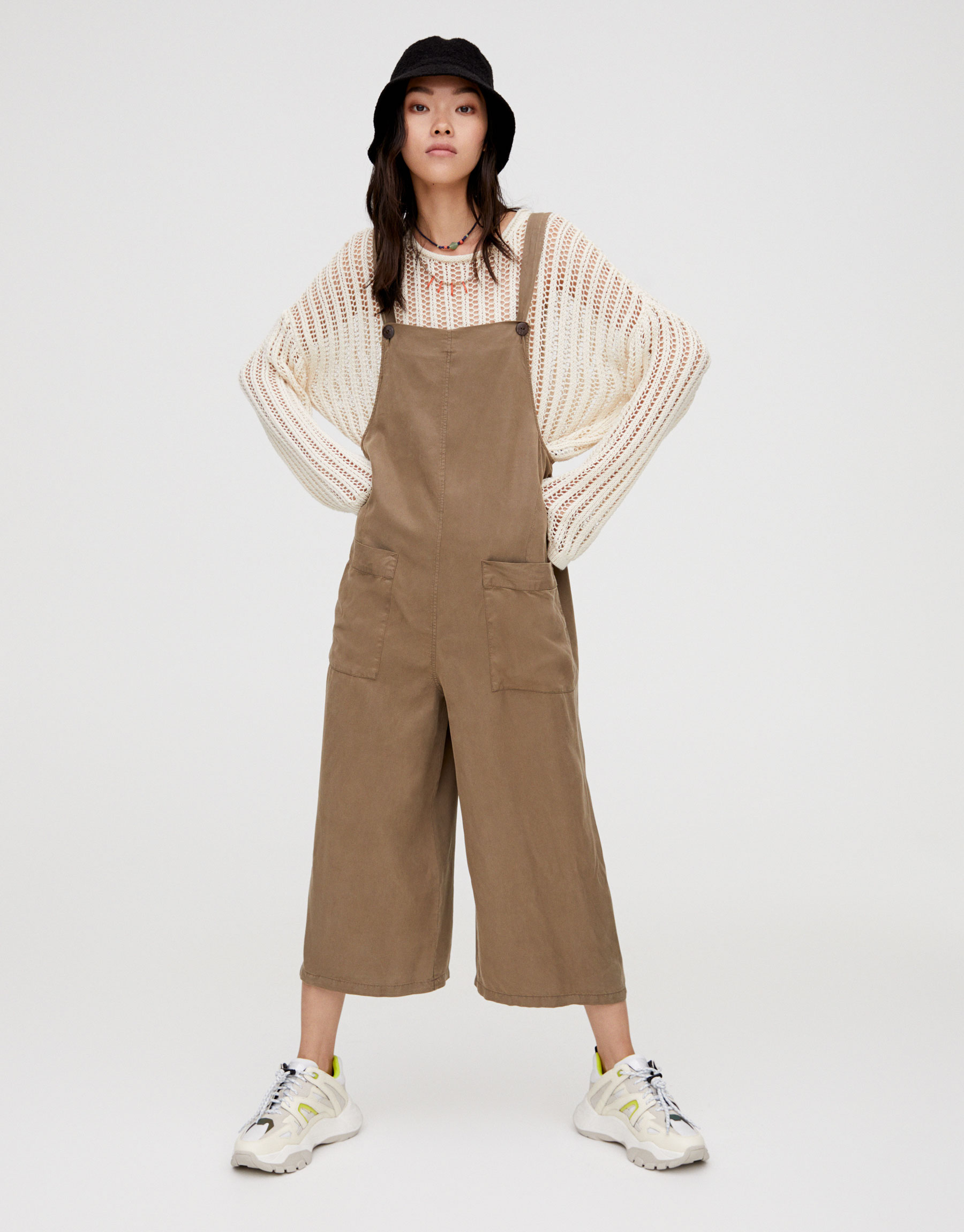 pull and bear overall dress