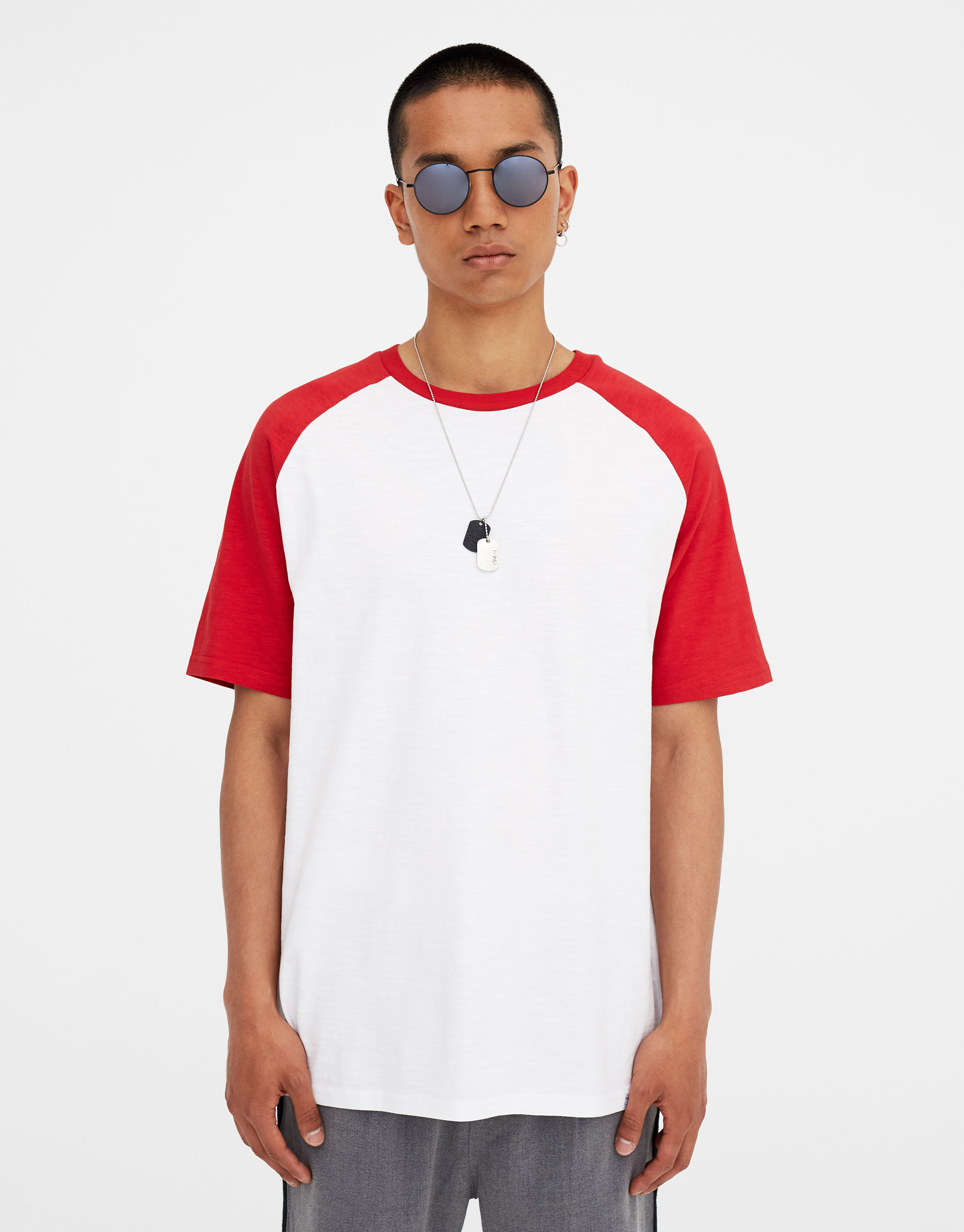 oversize t shirt pull and bear