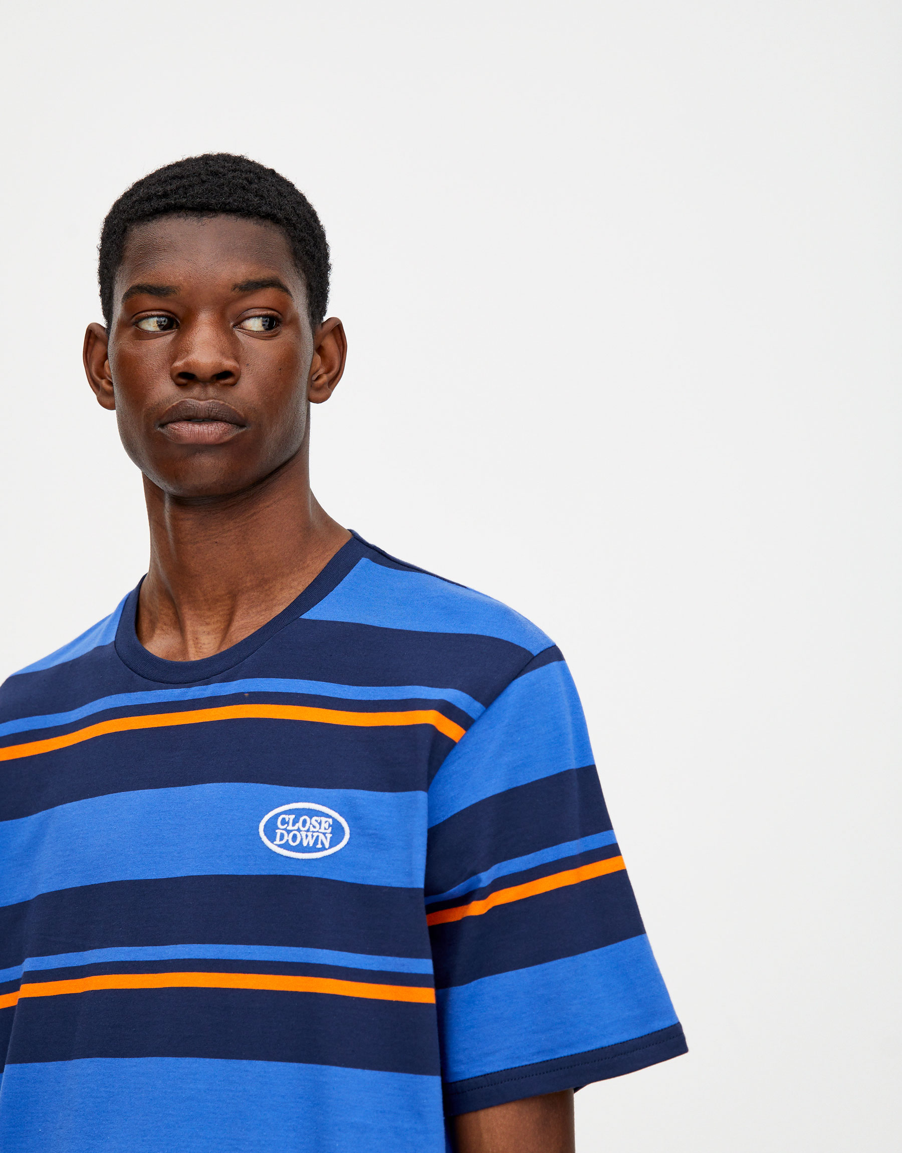 pull and bear striped t shirt