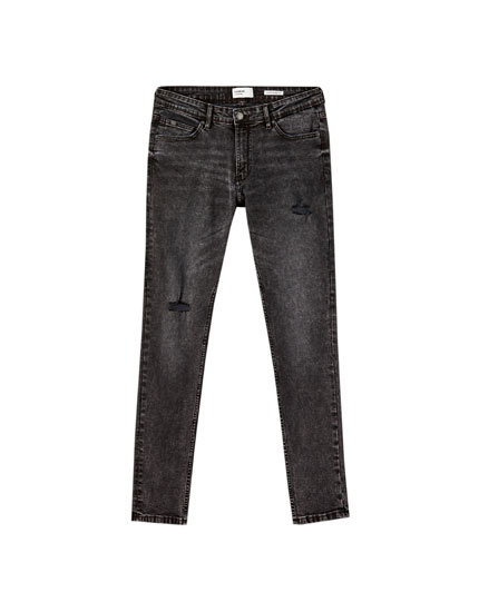 Dark Super Skinny Jeans Pull Bear
