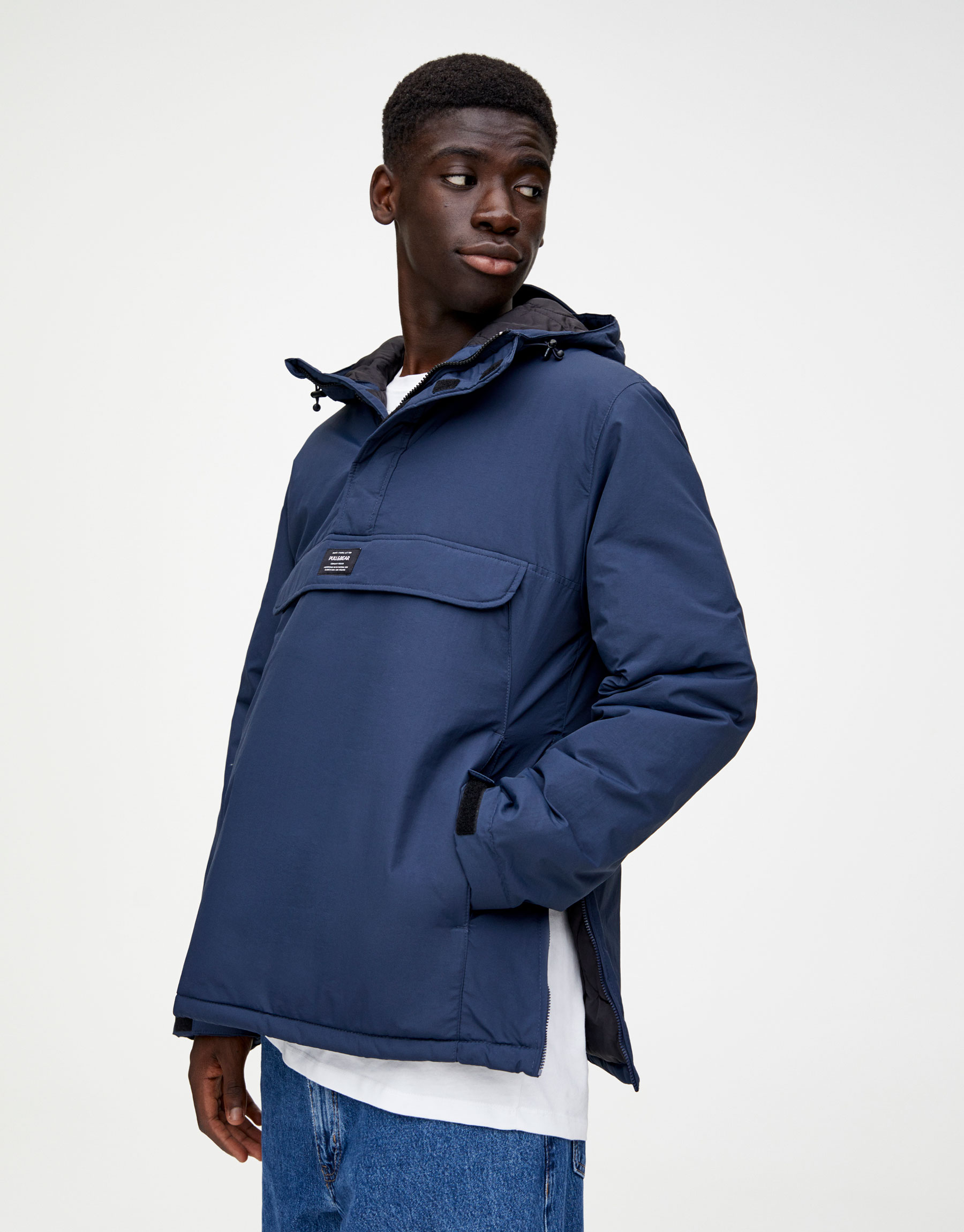 pull and bear nylon jacket