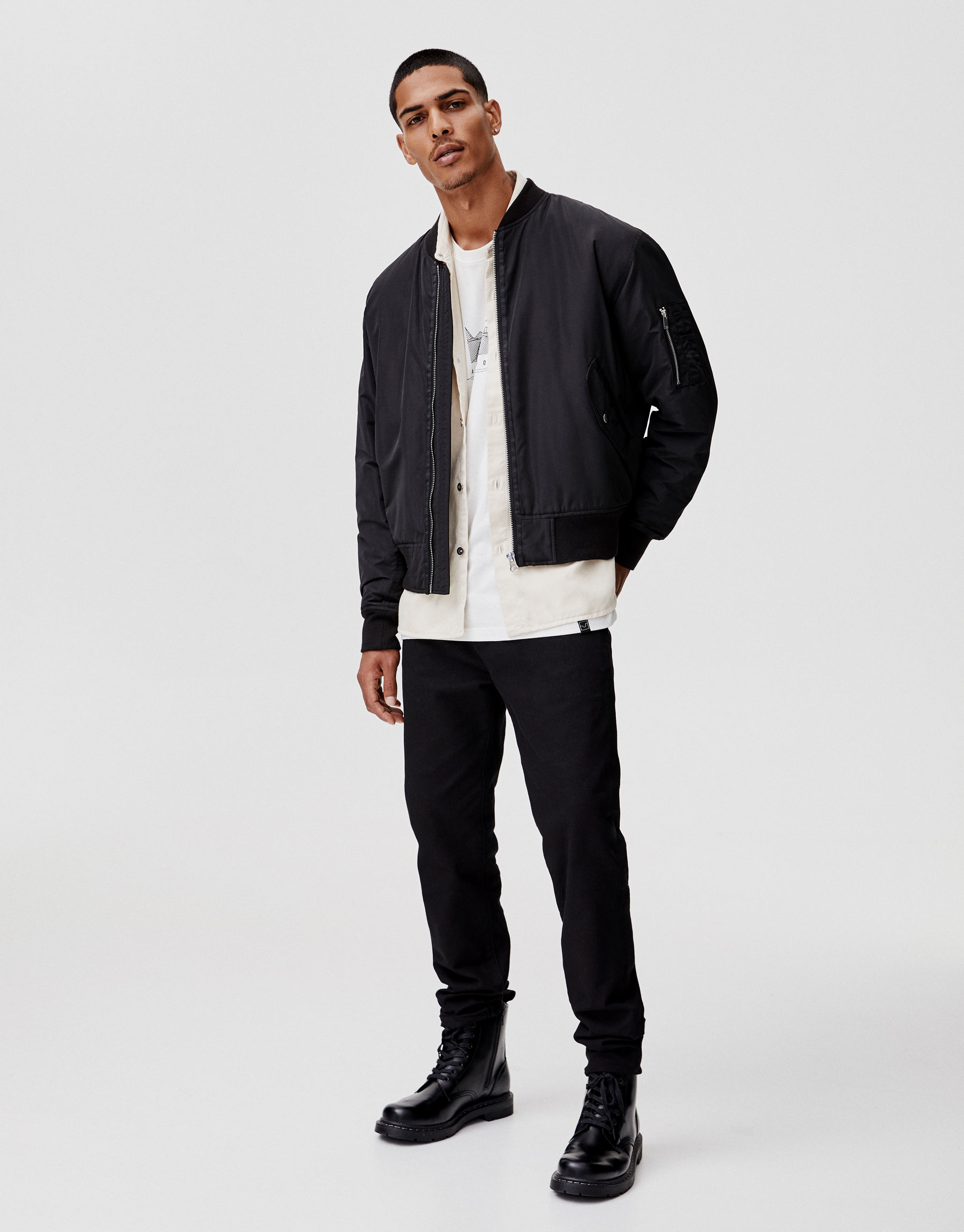 jaket bomber pull & bear