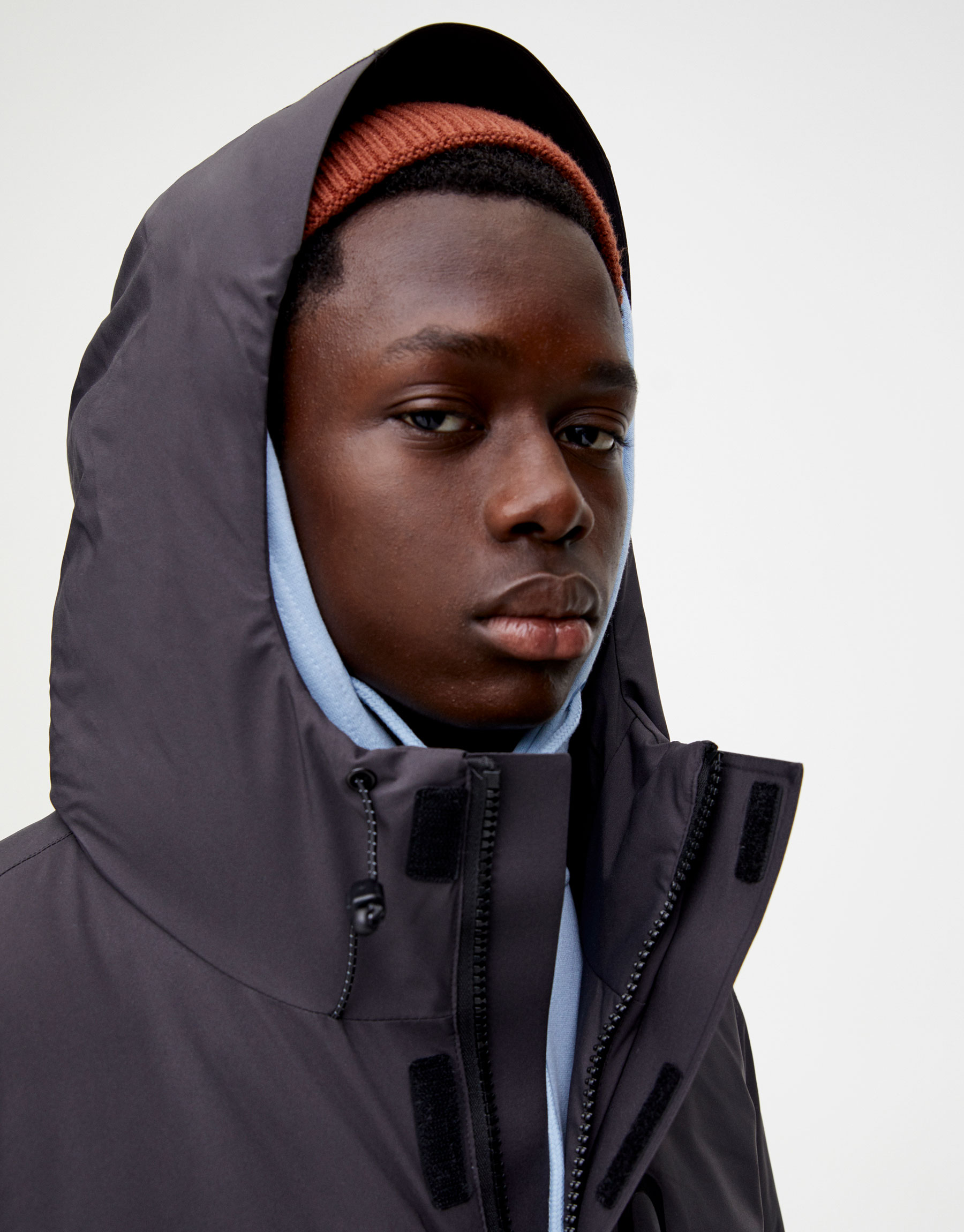 Pull \u0026 Bear - Waterproof puffer jacket