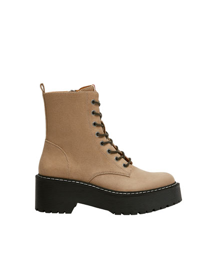 botas pull and bear mujer