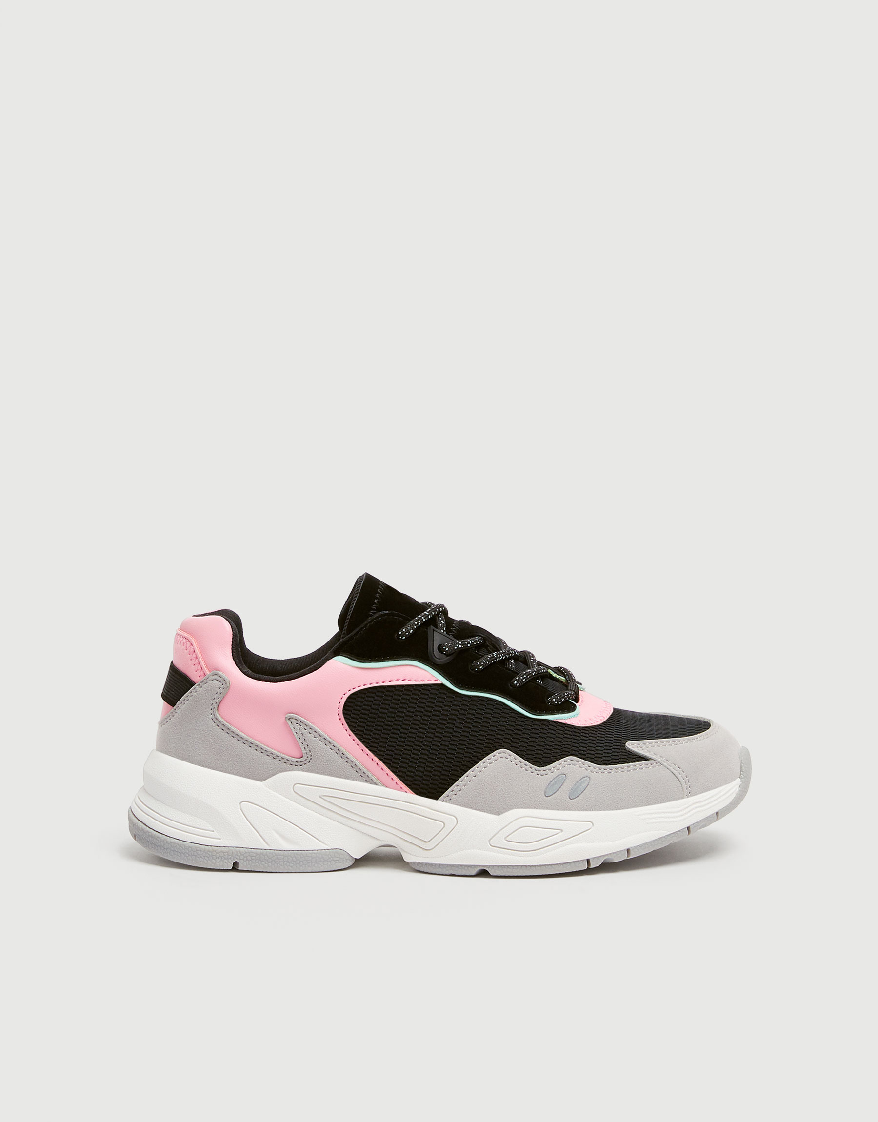 colourful chunky trainers