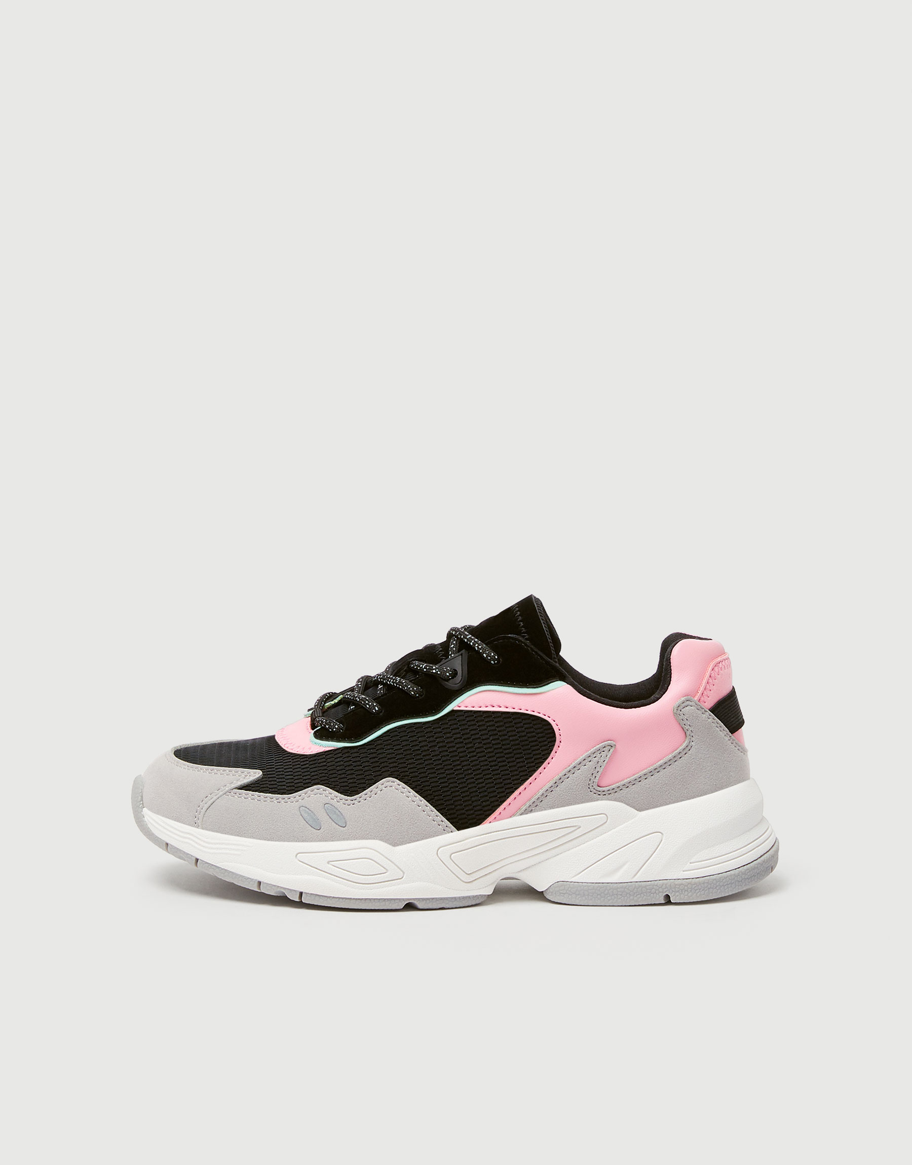 colourful chunky trainers