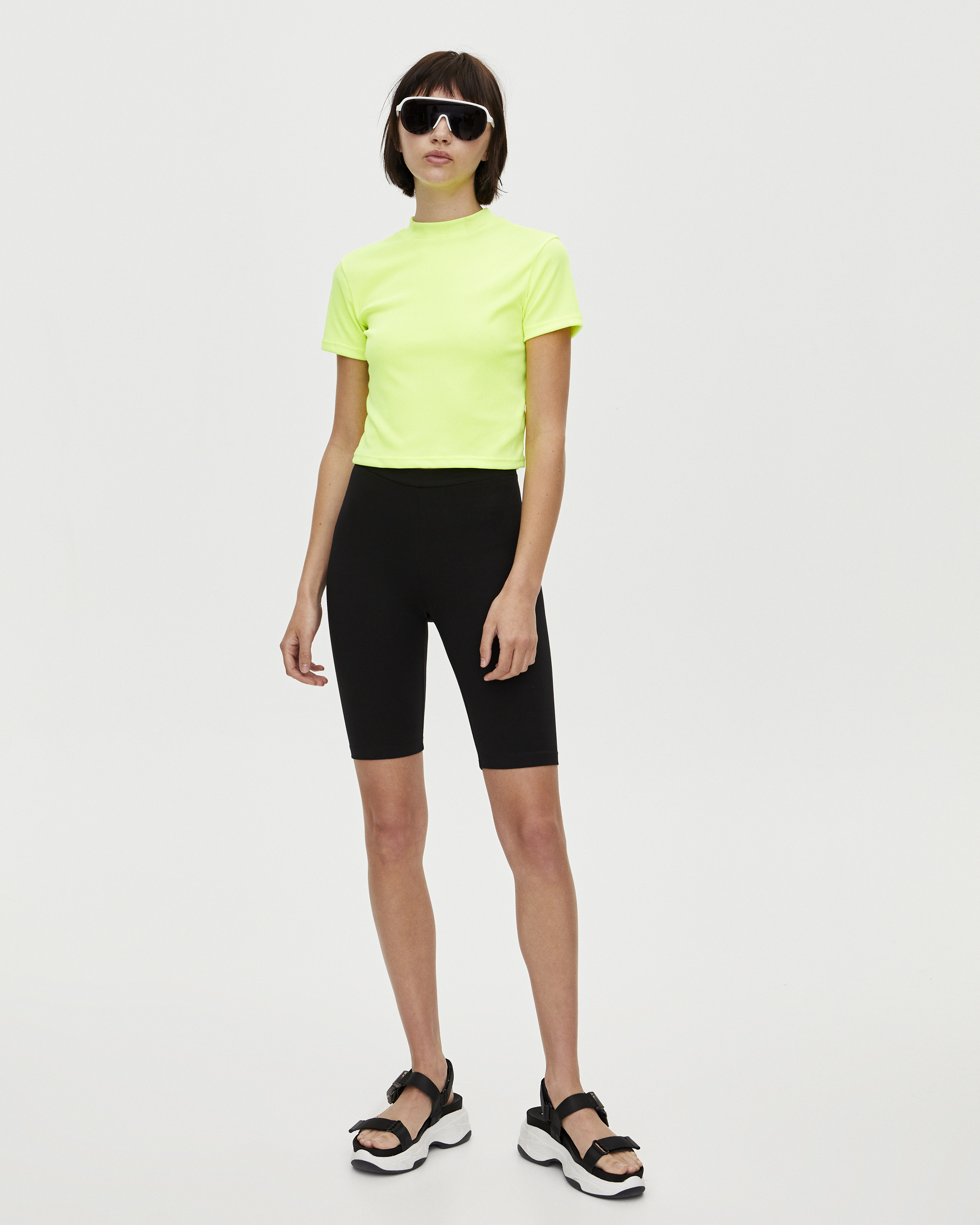 Price for Basic Black Cycling Shorts