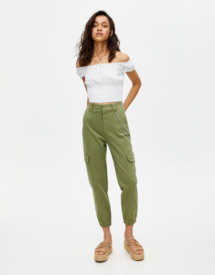 Pantalones Blancos Con Flores Flores Imagenes