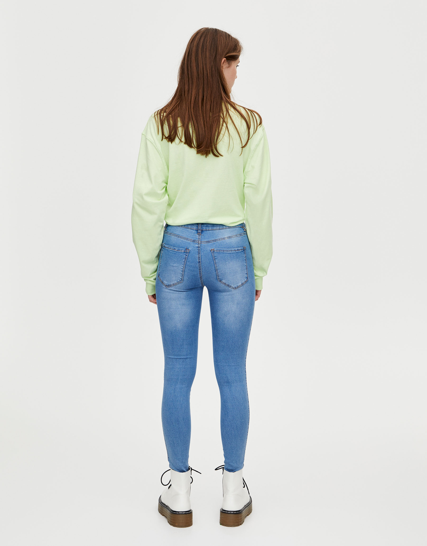 pull and bear second skin jeans