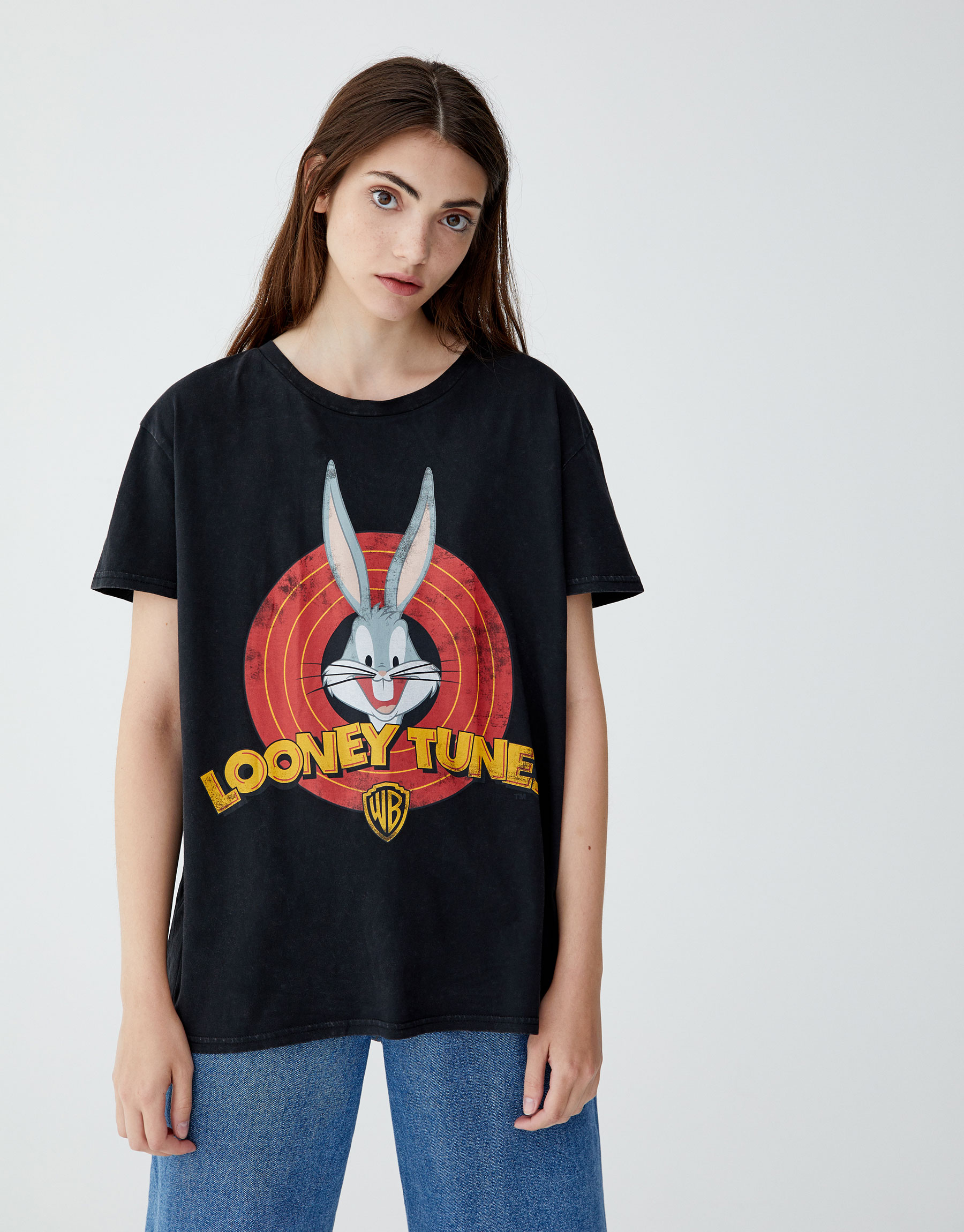 pull and bear bugs bunny t shirt