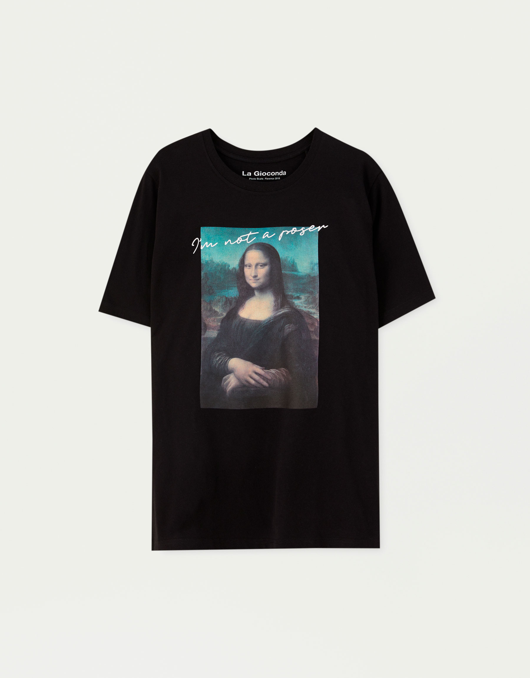 pull and bear mona lisa shirt