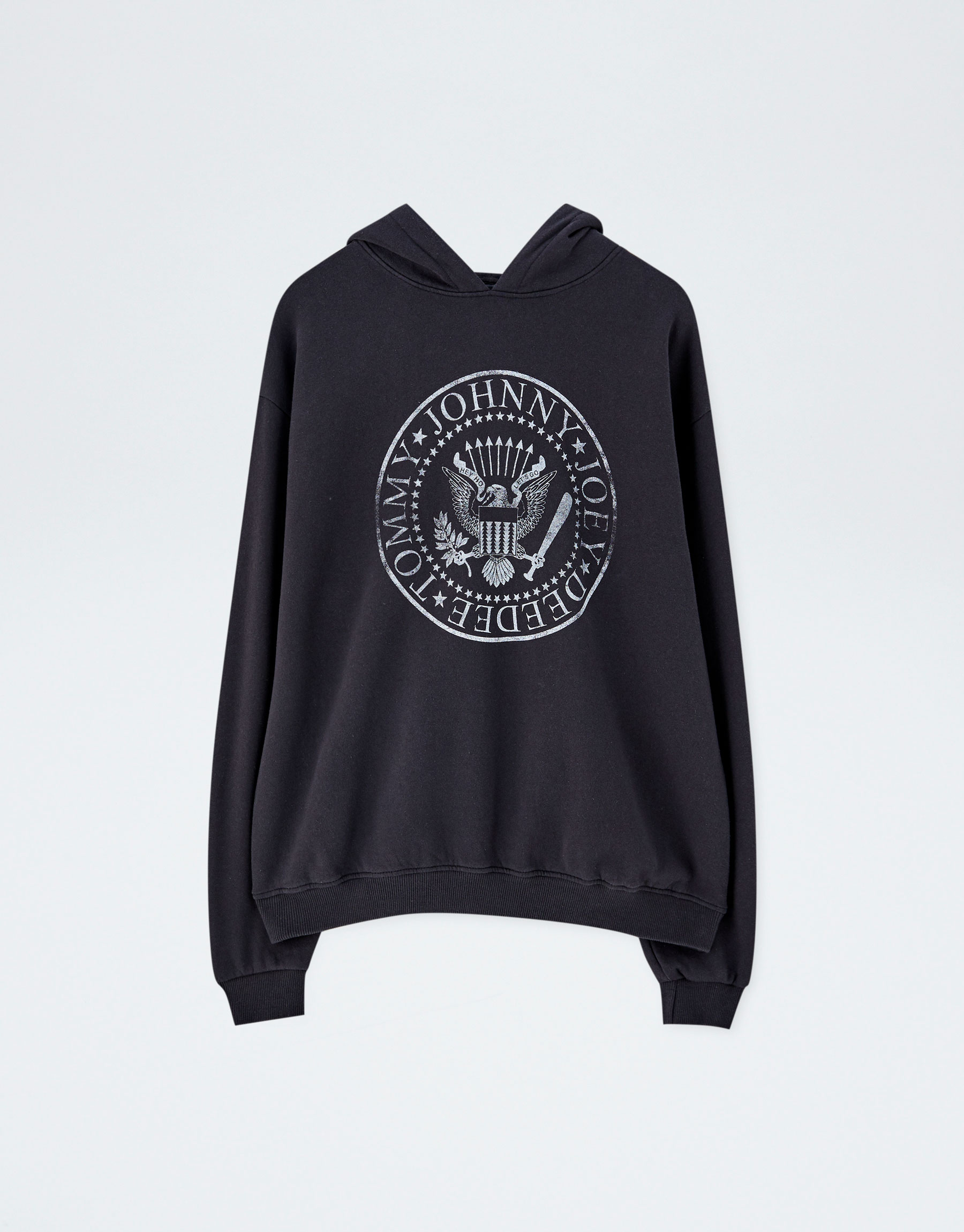 ramones sweatshirt pull and bear