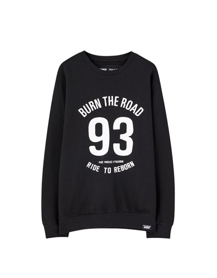 sudadera marc marquez pull and bear